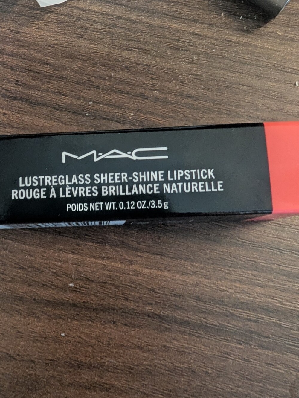 MAC Lustreglass sheer-shine Lipstick New